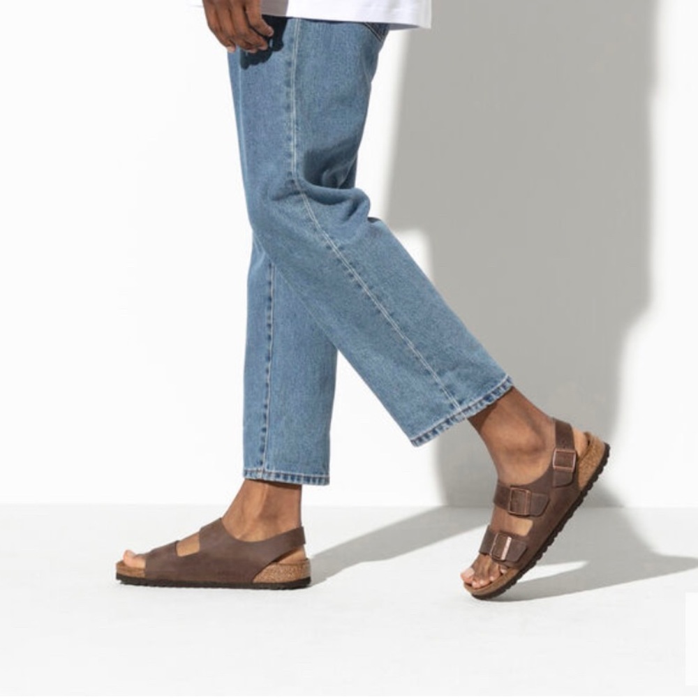 Birkenstock Milano (Size 11) - Oiled Leather